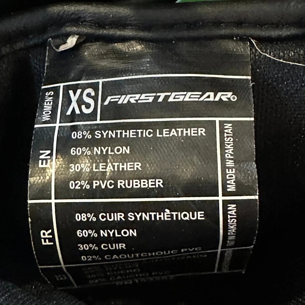 Firstgear Voyage Womens Cold Weather Motorcycle Gloves Black XS Waterproof New